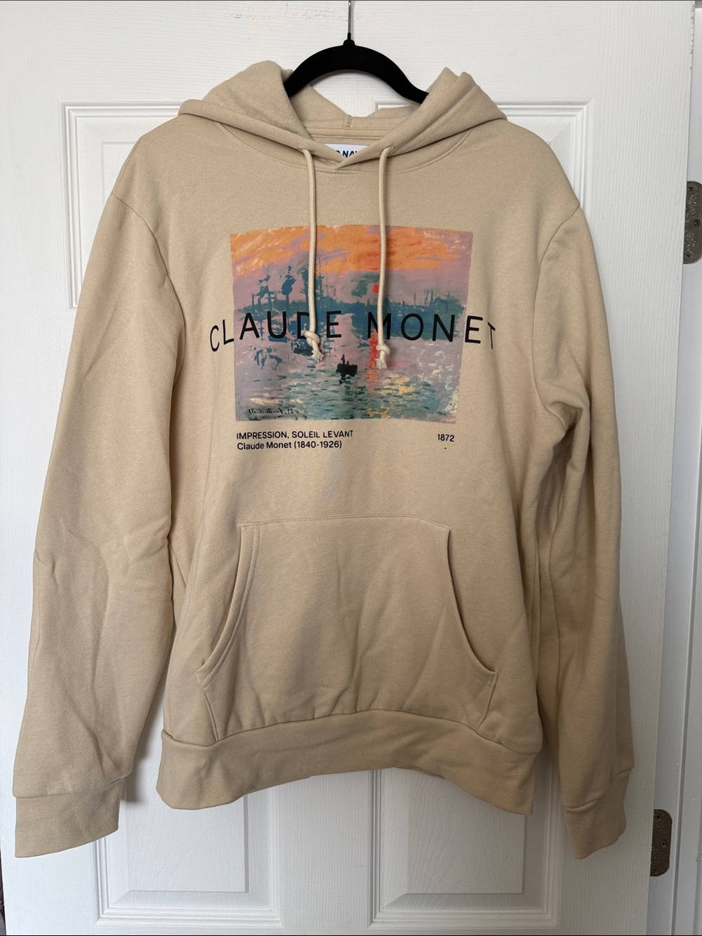 Claude Monet Hoodie with Soleil Levant Print